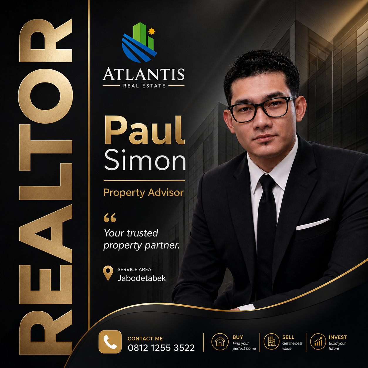 Foto agen properti Paul